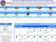 Tablet Screenshot of nepalicalendar.rat32.com